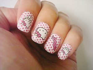 hello kitty nails for kids
