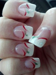 elegant candy nails