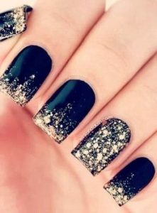gold dust nails