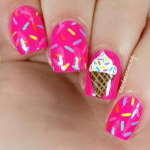 Ice Cream nails