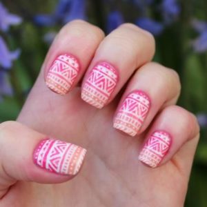 Aztec nails