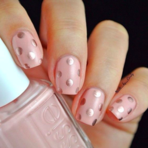 Pastel Pink And Spots