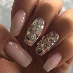 diamond coffin nails