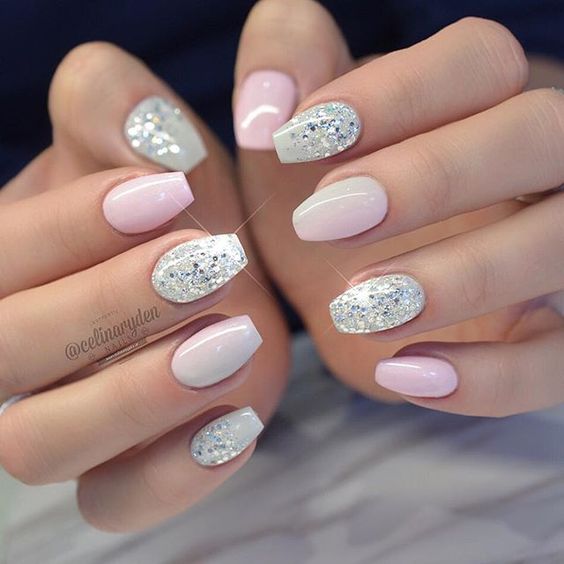 Beautiful Diamond Nail Art Designs Diamond Nails Inspo