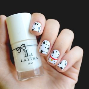 101 dalmatian nail art