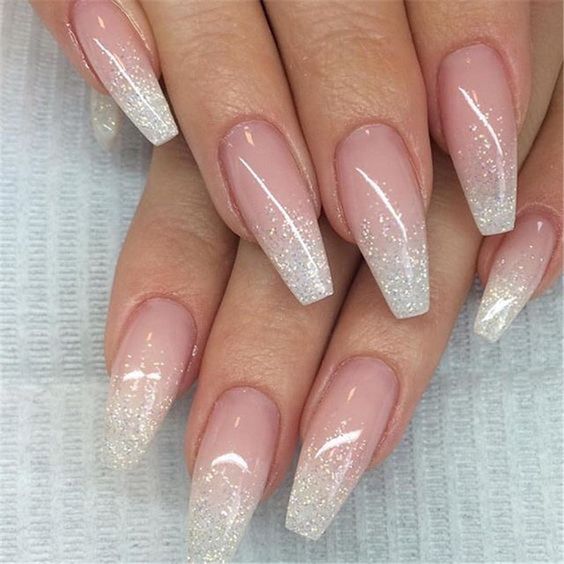 french ombre acrylic nails