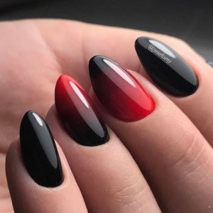 rotating ombre styles red