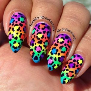 cheetah print colorful