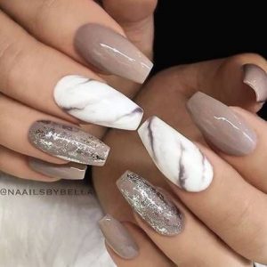 nude marble white