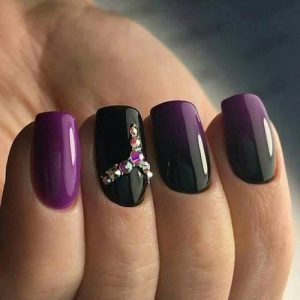 black jewel edge purple