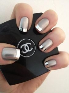 chrome finish french tip
