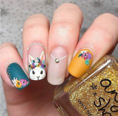 matte easter clear bunny