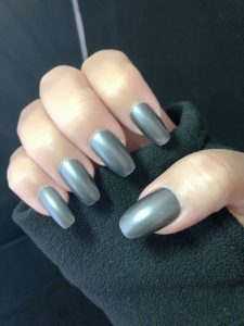 fiberglass metallic blue gray