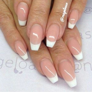 short coffin french tip