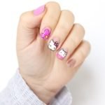 nail hello kitty