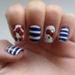 hello kitty nail designs