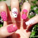 hello kitty nails