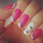 nail designs hello kitty