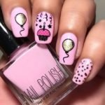 Birthday Nail Design