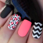 35 Pink And White Nails