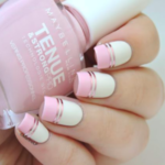 35 Pink And White Nails
