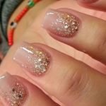 Glitter nails