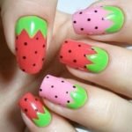 Strawberry nails