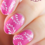 35 Pink And White Nails