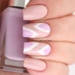 lilac, pink and white