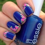 Electric Blue Floral