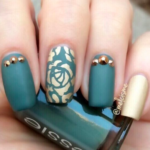 Gold And Teal Take 2