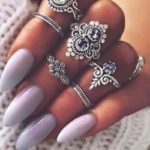 Lilac Nails