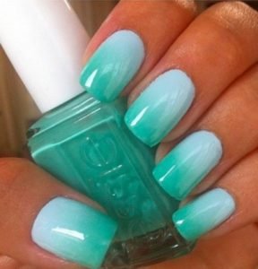 Mint Green Ombré