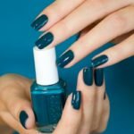 Teal Nails