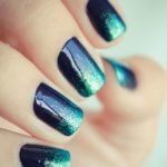 teal glitter
