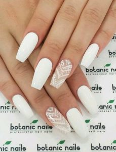 white coffin nails