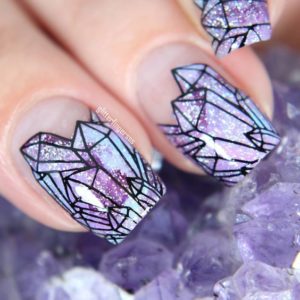 pastel nail art