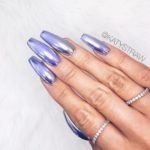 chrome nails pastel