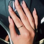 Nude Pointy Stiletto Nails