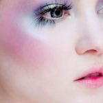 Holographic Eye Polish with Lashes