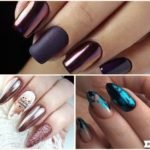 Metallic Nails Collage