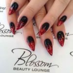 Reverse Glitter Ombre