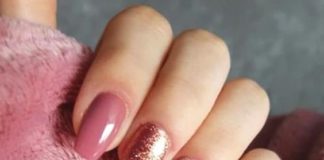 Rose Gold Nails