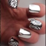 Animal print metallic