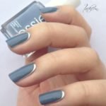 Blue and silver look