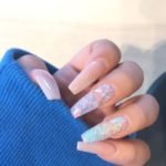 glossy Acrylic Nails