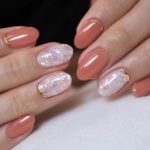 peachy look
