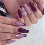 purple and lavender