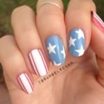 4th of July nails
