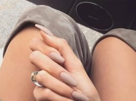 Beige Nails